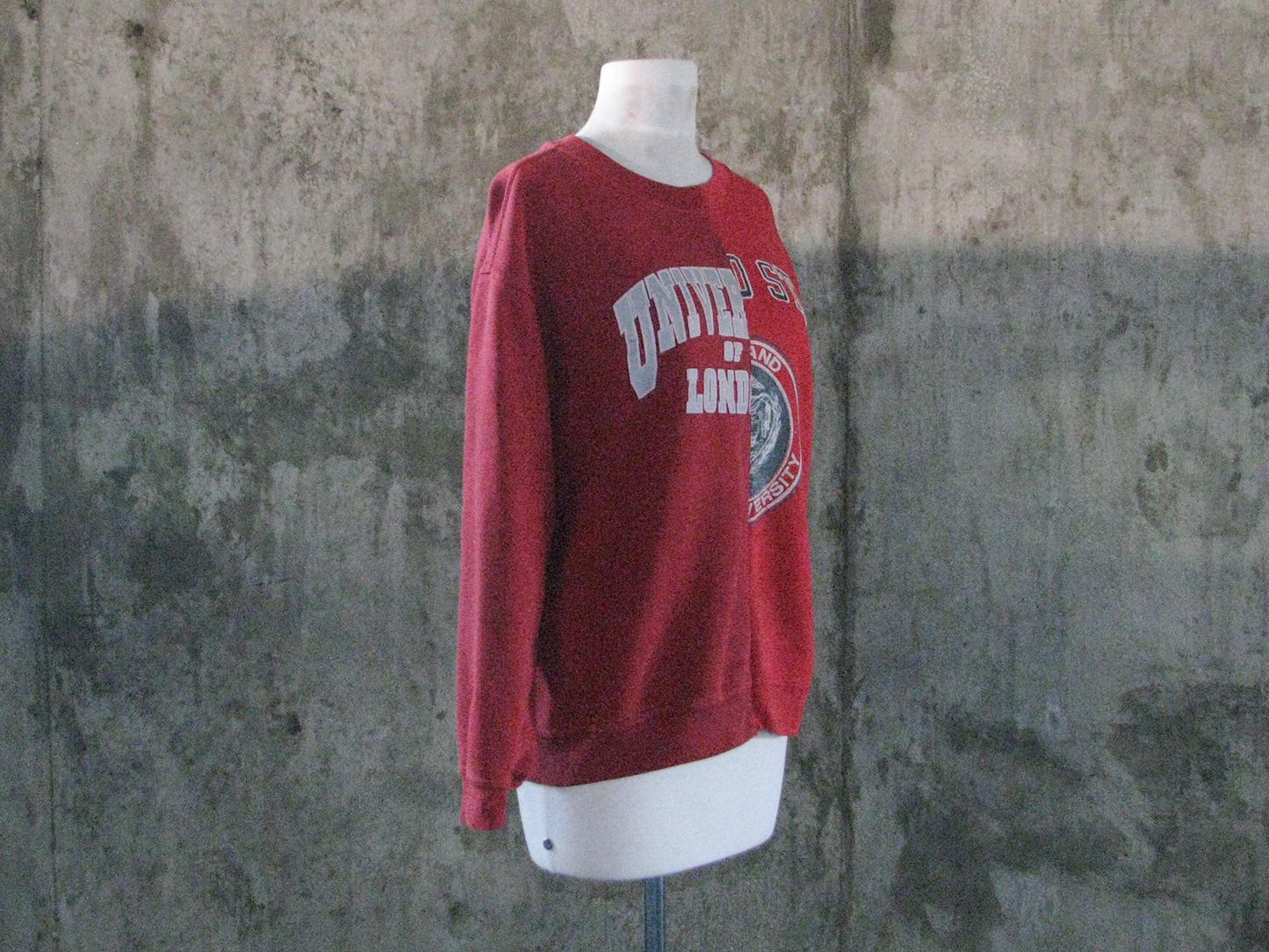 SPLIT VINTAGE VARSITY SWEATER